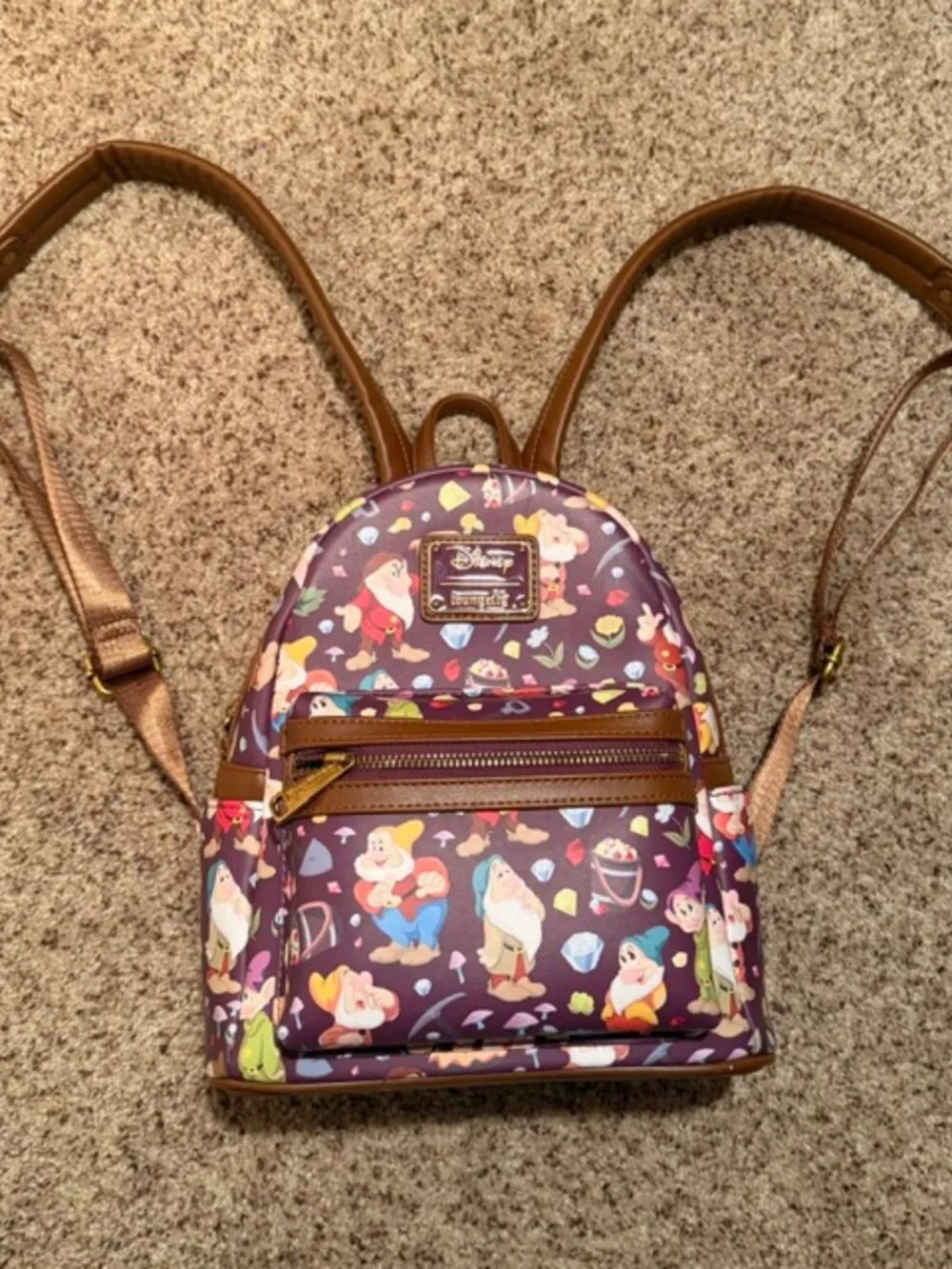 Seven Dwarves Snow White Loungefly Mini-Backpack